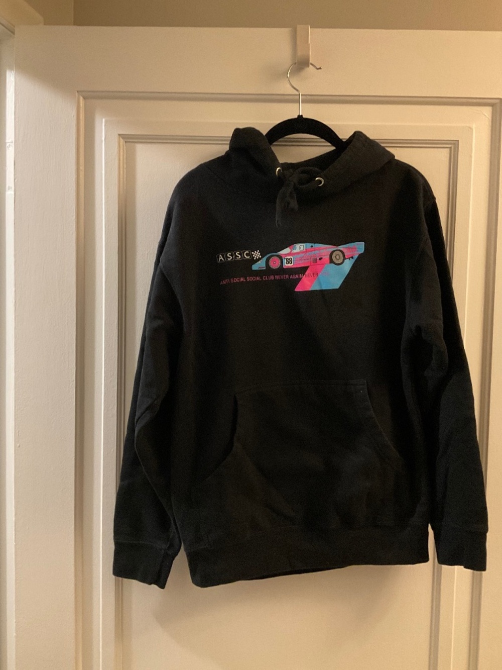 Antisocial, social club pinto hoodie size small